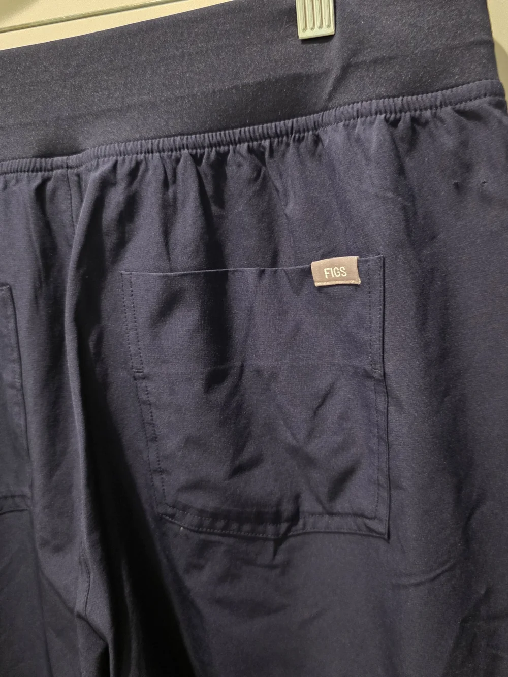 FIGS Zamora Jogger Scrub Pants Navy Blue Technical Collection Large Medical